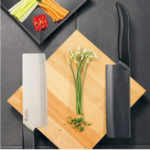 ❤️BUY 2 GET 1 FREE  Kyocera Ceramic Kitchen Knife - Black and White - Picture 3 of 12